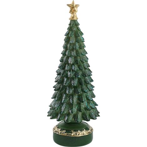 Arbre De Noël Décoratif - Étoile En Sommet - Pour Intérieur Bureau Cheminée Table - 1 Pièce (1/4)