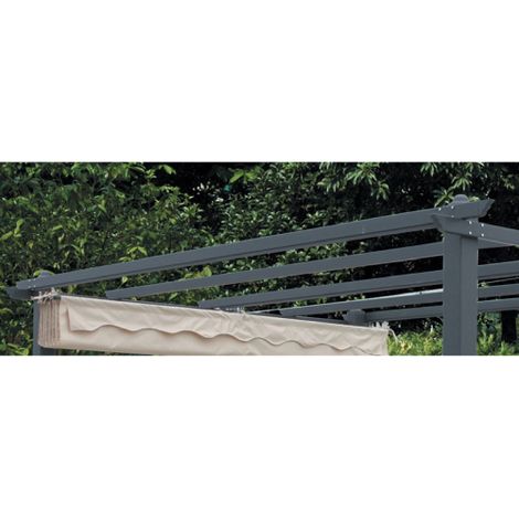 1PZ TRAVE TONDA RICAMBIO PER PERGOLA DIMENSIONI MM 19X367 CM 2PCS