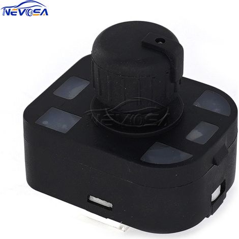 Rearview mirror adjustment knob switch for Audi A3, A4S, A8Q7 cars 8E0959565A (1/4)