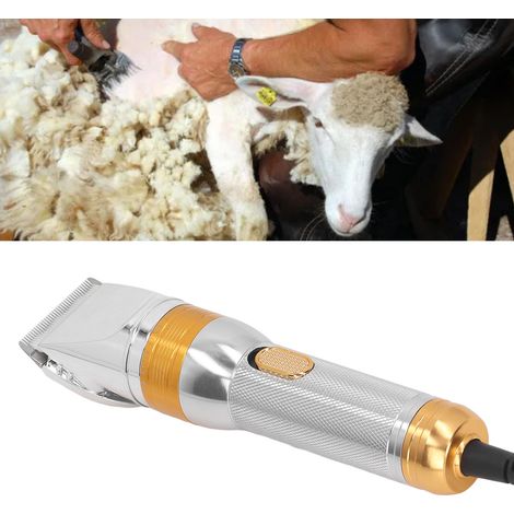 Haarschneidemaschine für Kaschmirziegenhaar, Angorakaninchenhaar, Hundehaar (große Hunde), Teppichschermaschine, europäischer Standard 100-240 V (1/5)