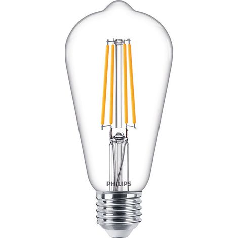 Philips MASTER Value LED Ampoule E27 Edison Filament Claire 5.9W (1/5)