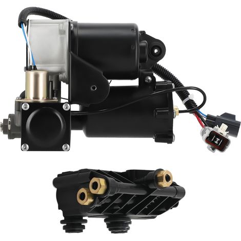 Luftfederung Kompressor mit Ventilblock for Range Rover Sport L319 L320 LR015303 (1/5)