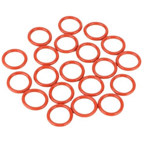 Amortisseur de Tube , anneaux en Silicone d'amortisseur de Tube 20 pièces adaptés pour 12AX7 12AU7 12AT7 12BH7 EL84 (1/5)