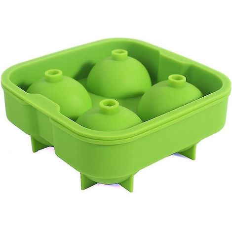 4-teiliges Set Silikon-Eiswürfelformen