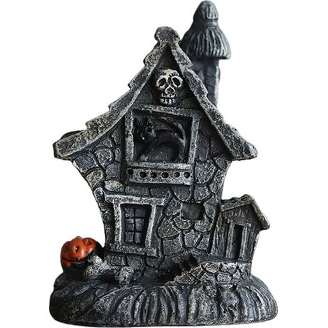1 Décoration Halloween, Crâne lumineux, Citrouille fantomatique, Résine durable, Intérieur Bureau Salon (1/5)