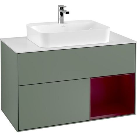 Villeroy & Boch G371HBGM Meuble sous-lavabo Finion G37 (1/2)