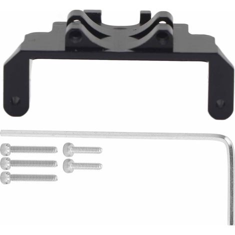 Support de fixation servo direction en alliage d'aluminium pour voiture RC 1/24 Axial SCX24 90081/AXI00002 (1/5)