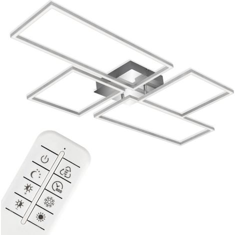 Cornisa LED CCT 110 cm 2x15W 1600lm Cromo