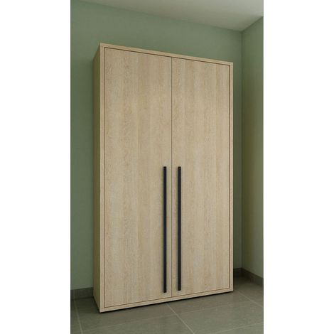 Armoire enfant contemporaine 102 cm chêne sable Juliana