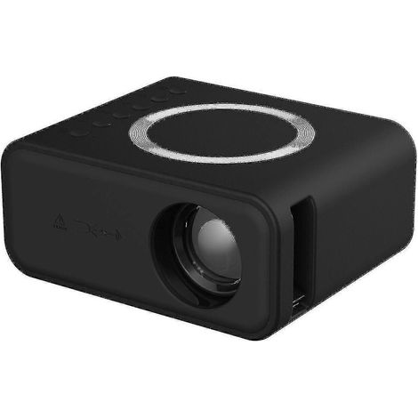 Projecteur 4K 7500 lumens 1080p 3D LED Mini Wifi Vidéo Home Cinéma Dz (noir) (1/4)