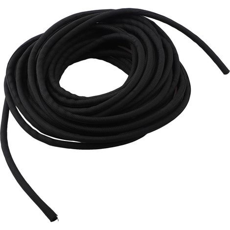 Cable Protector Split Sleeve Wire Harness Wrap 5mm x 10m PET