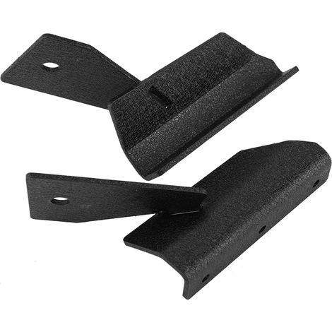 Support LED Jeep Cherokee XJ Barre de Feu de Travail Fixation Montage Pare-brise Pilier A Support Universel Paire (1/5)