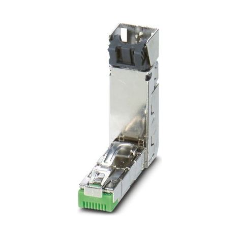 Connecteur RJ45 cat 5 Phoenix Contact série CUC Mâle, Blindé Montage sur câble Angle Droit ( Prix pour 1 )