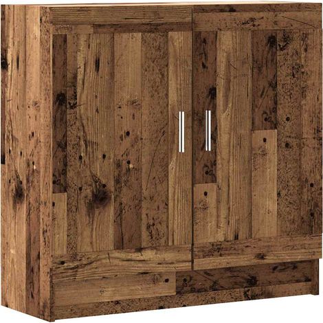Maison Exclusive - Bücherschrank Altholz-Optik 82,5x30,5x80 cm Ho