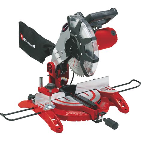 Einhell – Kapp-Gehrungssäge TC-MS 2513 L – 1600 W – Ø 250 mm Sägeblatt – max. 75 mm Schnitttiefe – Laser für präzise Schnitte – schwenkbarer Sägekopf (1/5)