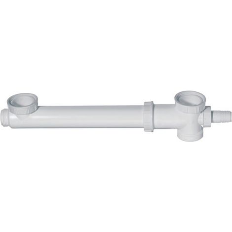 Schlauchanschluss für 2 Spülbecken + Waschmaschinenstecker - Wirquin