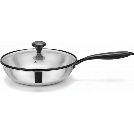 Sauteuse 26 cm acier inoxydable Triply Arthur Martin AM3530 (1/5)