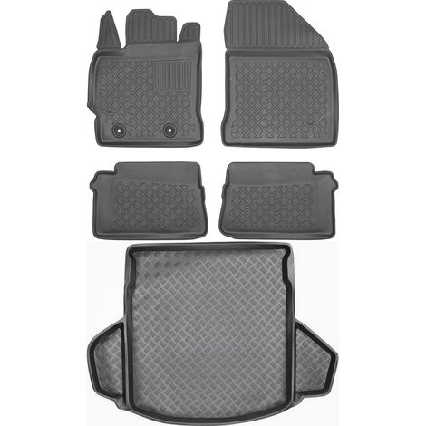 Toyota Auris II Kombi (2013–2018) – SET – Automatten + Kofferraummatte (1/5)