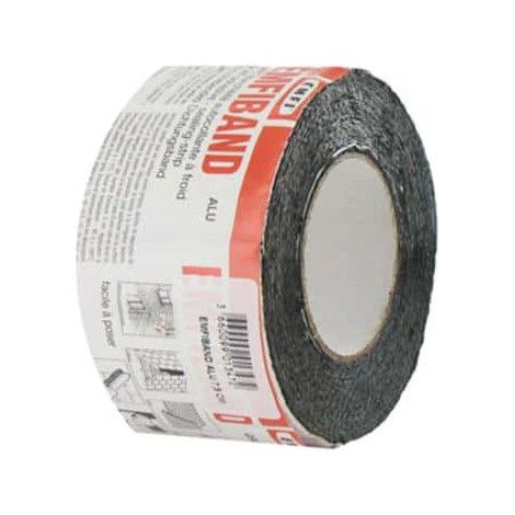 Klebstoffstreifen graue Bleikalt EMFI 10cm x 10m Dichtungs
