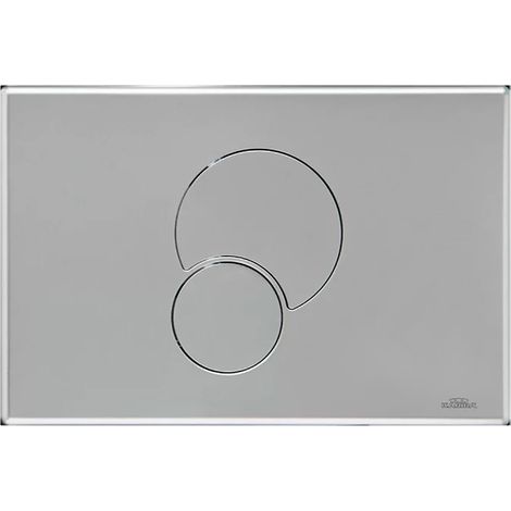 Placca Duo per Kariba Fidia Monolith 9,0 Cromata