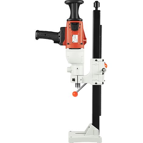 Perceuse à béton, puissance de 2200W, hauteur de support réglable, Rouge/Noir, UE (1/2)