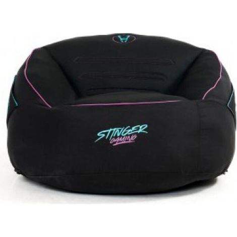 Puff Woxter Stinger Gaming / con relleno / Azul y Negro