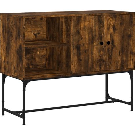 Credenza buffet cassettiera mobile contenitore organizer cucina soggiorno soggiorno 100 x 40 x 79,5 cm derivati del legno marrone 020030842