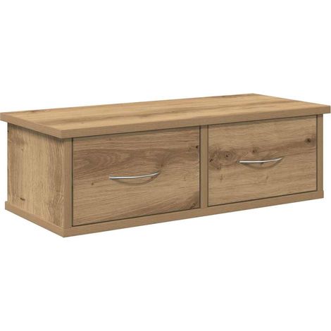vidaXL Armadietto a Muro Rovere Artigianale 60x26x18,5cm in Truciolato
