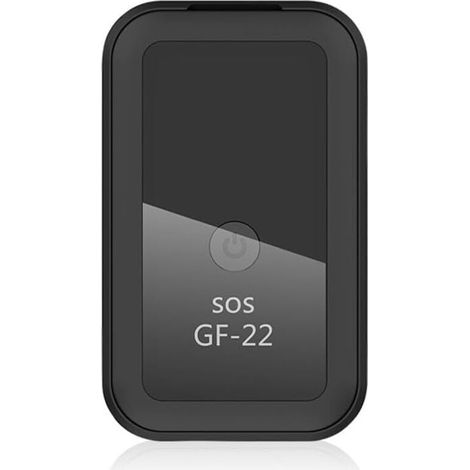 (Gf22) Mini GPS Tracker avec, Suivi de Haute Précision, Accès Pratique à L'application pour la sécurité des Enfants âgés, Positionneur D'alarme