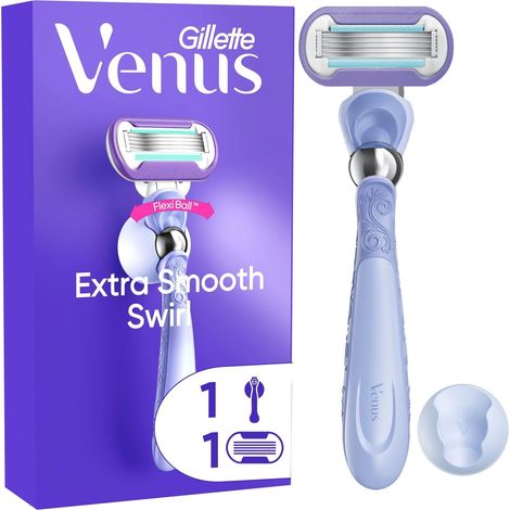 Gillette Venus Deluxe Smooth Swirl Rasierapparat mit 1 Klinge (1/5)