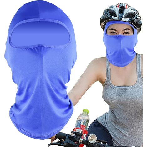 Polaina de cuir réfractaire, couverture faciale protection UV (1/5)