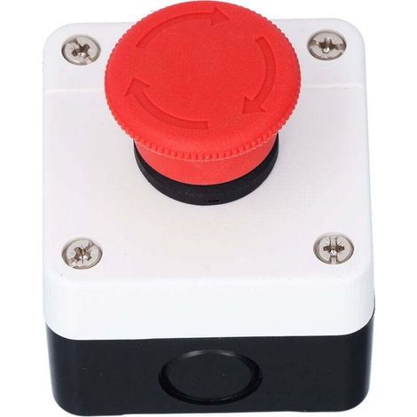 Interrupteur D'Arrêt D'Urgence Bouton Champignon Étanche Pour Circuits Automatiques (1/4)