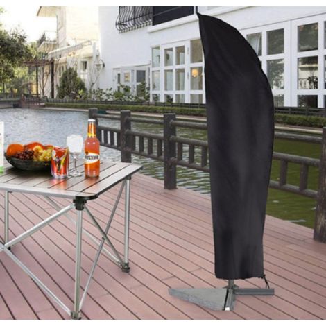 Cubierta parasol en voladizo, apta para parasoles de 280 x 55 cm. (1/5)