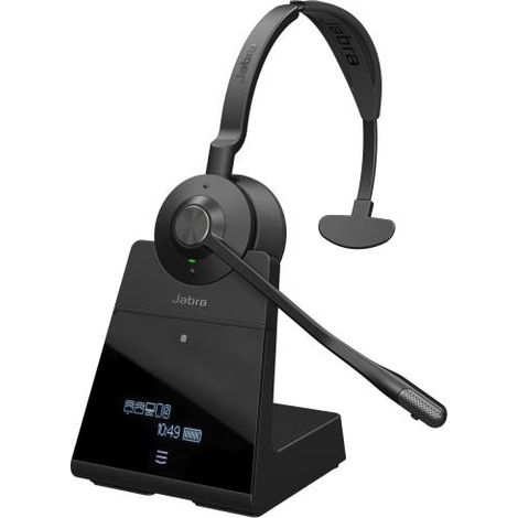 Cuffie Jabra Engage 75 Mono - Senza fili - Design sopra la testa - Portata 15000 cm - Bluetooth/DECT - 40 Hz/16 kHz (1/4)