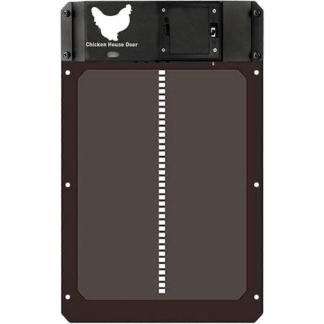 Porte de poulailler automatique photosensible, porte de poulailler de haute qualité et pratique, adaptée aux chiens de compagnie. (1/5)