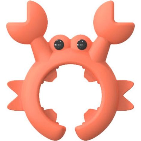 Support Pour Cuillère En Silicone - Forme De Crabe - Résistant À La Chaleur Jusqu'à 230 °C - Anti-Débordement Et Anti-Brûlure - Pour Cuisinière Et Casserole - 1 Pièce (1/5)