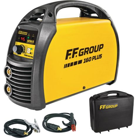 Ff group dwm 160 plus saldatrice inverter 160a uso semi professionale (1/5)