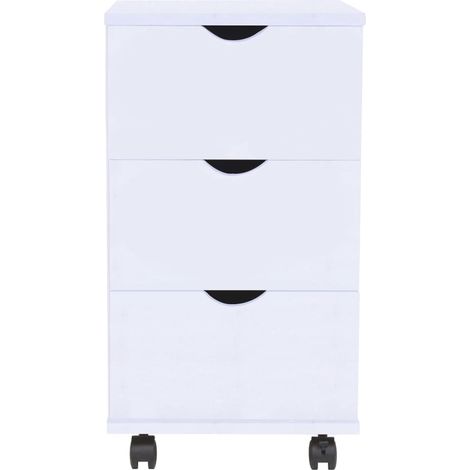 GBLY Schubladenelement 33×45×60 cm Weiß (1/5)