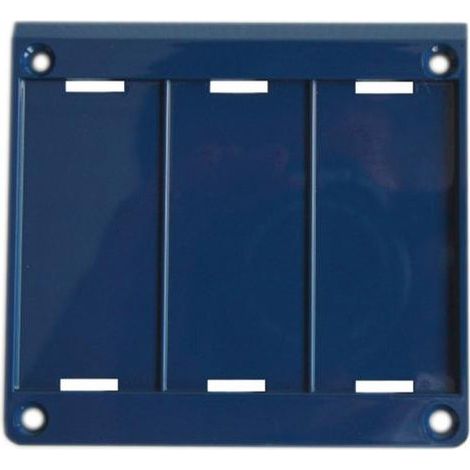 Support 3 espaces fond Bleu - 4310022 (1/2)