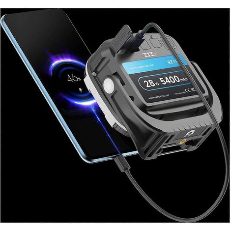 R7 PRO Tragbare magnetische Aufhellleuchte, zweifarbig, 28 W, für die Kamera