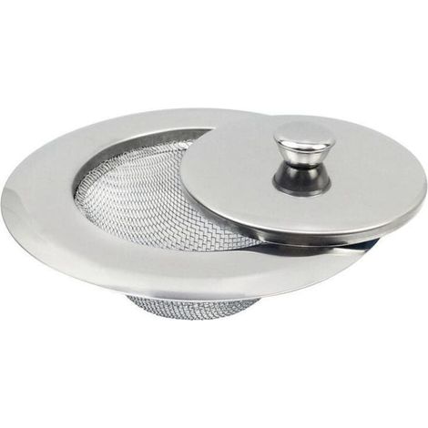2 Stück Edelstahl Spülbeckensieb 11,5 cm Abflusssieb Spülbeckensieb Spülbeckensieb Küchenspüle Sieb FLITI (1/4)