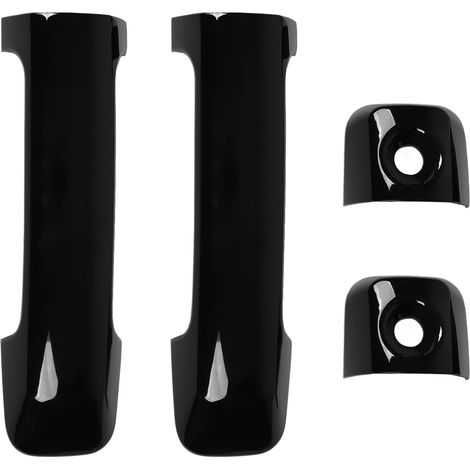 4-teiliges Set Türgriffabdeckungen außen für FJ Cruiser, glänzend schwarz (1/5)