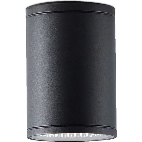 Ceiling Wall Lamp Outdoor LED Spotlight - Alua Black (1/3)