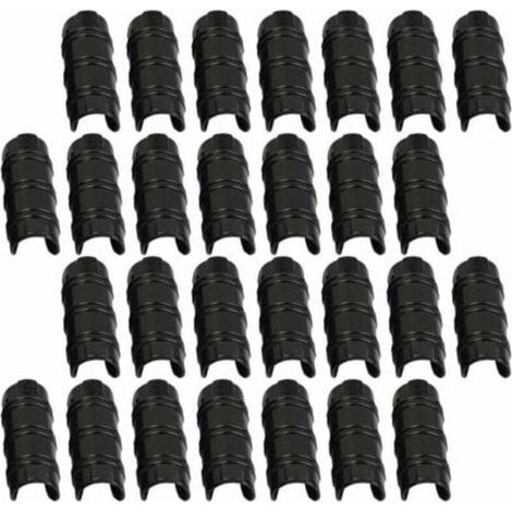 30pcs 32mm Serre Clips.Pinces à Tuyau pour la Fixation des Housses au Jardin Serres.des Films.des Plantes