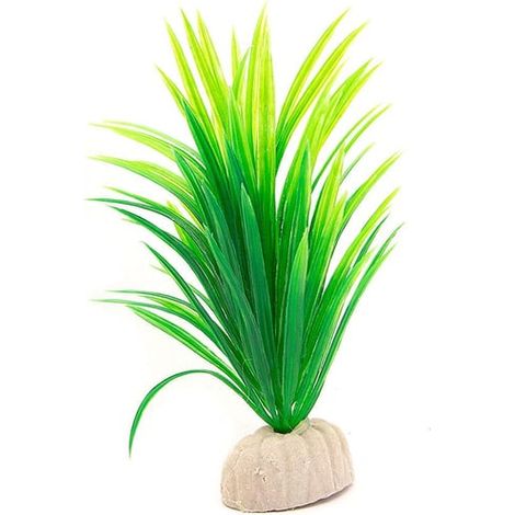 Plante d'aquarium / décoration d'aquarium artificielle - Herbe marine verte