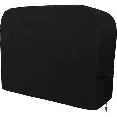 Housse pour barbecue, 145 x 61 x 117 cm, imperméable, anti-poussière et protection solaire, pour terrasse extérieure. (1/4)