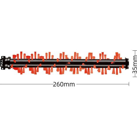 Filiyano – kit de filtres pour – Compatible avec les aspirateurs Bissell Crosswave 1866/1868/1926/1785 (kit de filtres pour brosse rotative, filtre (1/2)