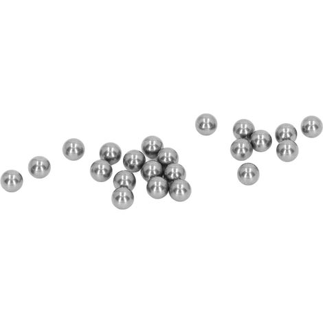 1000 Billes en Acier Carbone Résistantes à la Corrosion, Billes de Précision 6,5 mm pour Roulements Mécaniques, Lot de 1000 Pièces (1/5)