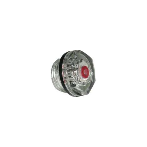 Bouchon de vidange d'huile transparent pour compresseur - pour code 132695 (CDF00291)