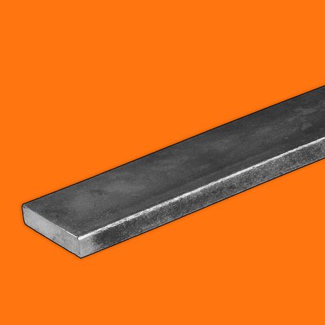 Fer plat en acier - 14x4mm - Longueur de 1M40 (140cm).
